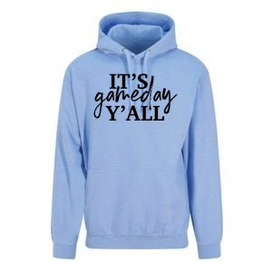 It's Game Day Y'all Gift Football And Basketball Cool Gift Unisex Surf Hoodie