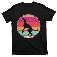 Intage Greyhound Dog Retro Pet Lover Dog Mom Distressed T-Shirt