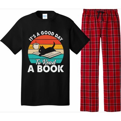 Its Good Day To Read Book Funny Library Reading Lovers Pajama Set