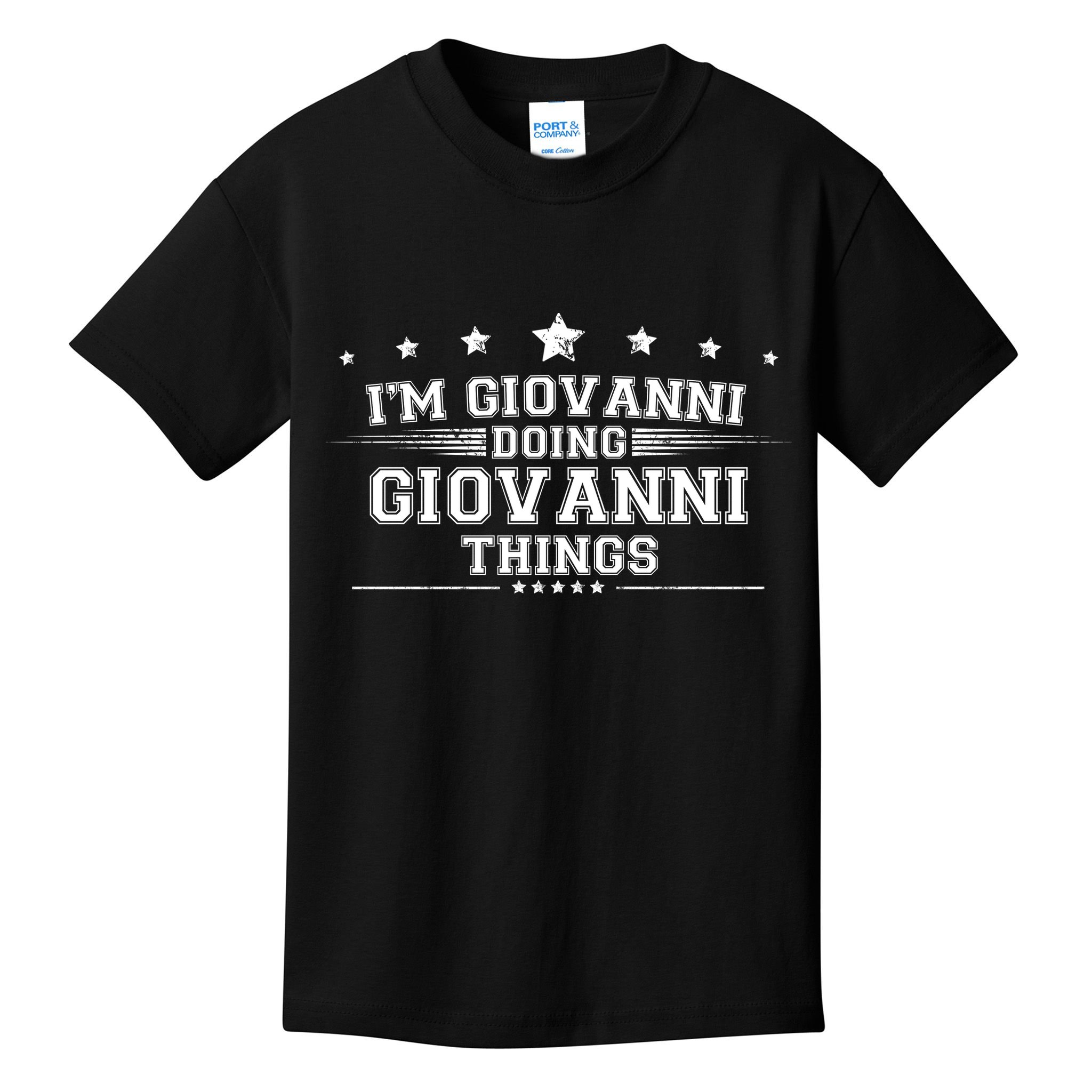 Im Giovanni Doing Giovanni Things Kids T-Shirt