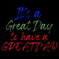 It's Great Day To Have A GREAT DAY, Positive Optimist 16 in Basic Backpack