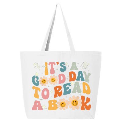 Its Good Day To Read Book Funny Library Reading Lovers 25L Jumbo Tote