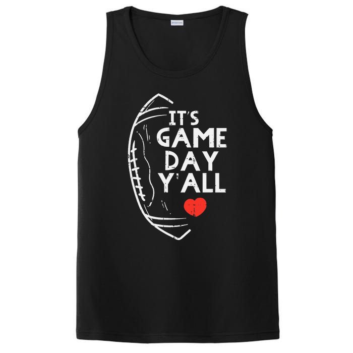 Its Game Day Yall American Football Sports PosiCharge Competitor Tank