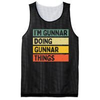 IM Gunnar Doing Gunnar Things Funny Personalized Quote Mesh Reversible Basketball Jersey Tank