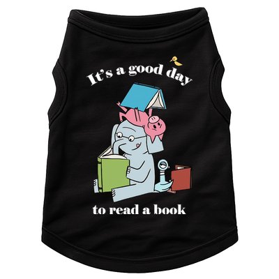 It's Good Day To Read A Book Read Across America Reading Day Book Lover Doggie Tank