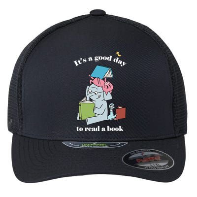 It's Good Day To Read A Book Read Across America Reading Day Book Lover Flexfit Unipanel Trucker Cap