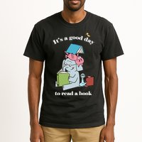 It's Good Day To Read A Book Read Across America Reading Day Book Lover Tall T-Shirt