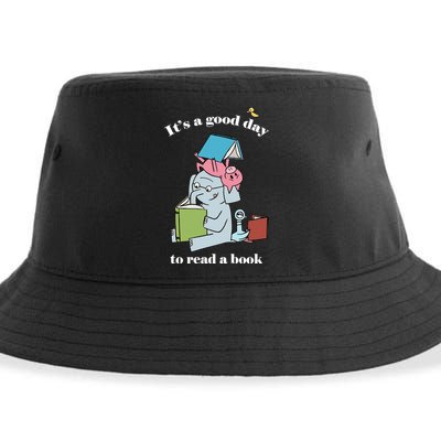It's Good Day To Read A Book Read Across America Reading Day Book Lover Sustainable Bucket Hat