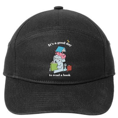 It's Good Day To Read A Book Read Across America Reading Day Book Lover 7-Panel Snapback Hat