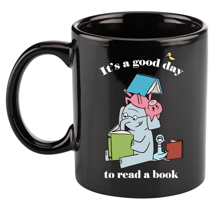 It's Good Day To Read A Book Read Across America Reading Day Book Lover 11oz C Handle Ceramic Mug