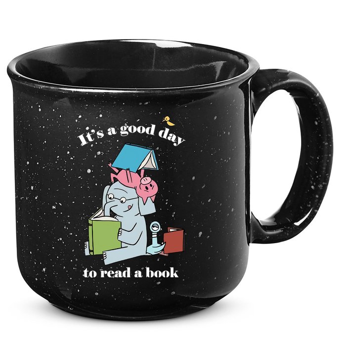 It's Good Day To Read A Book Read Across America Reading Day Book Lover 15oz Campfire Ceramic Mug