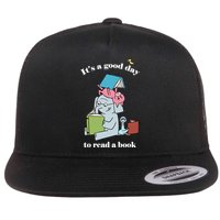 It's Good Day To Read A Book Read Across America Reading Day Book Lover Flatbill Hat