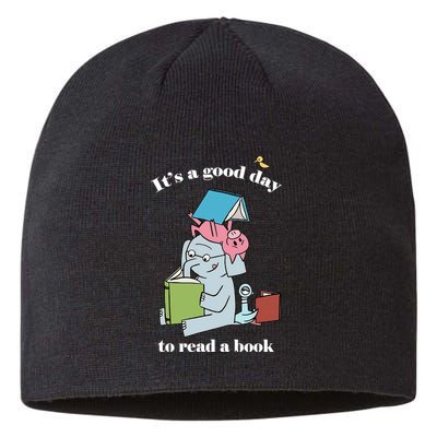 It's Good Day To Read A Book Read Across America Reading Day Book Lover Sustainable Beanie