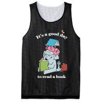 It's Good Day To Read A Book Read Across America Reading Day Book Lover Mesh Reversible Basketball Jersey Tank