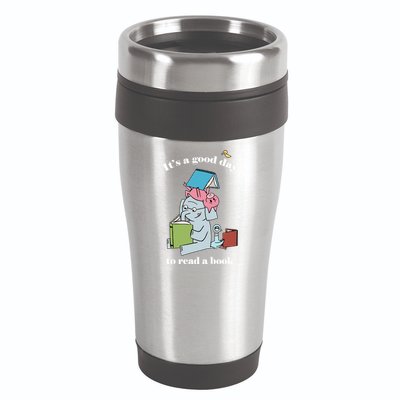 It's Good Day To Read A Book Read Across America Reading Day Book Lover 16oz Travel Tumbler