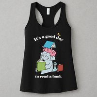 It's Good Day To Read A Book Read Across America Reading Day Book Lover Womens Tank Top