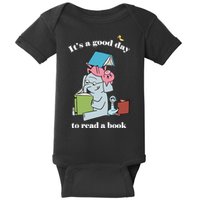 It's Good Day To Read A Book Read Across America Reading Day Book Lover Baby Bodysuit