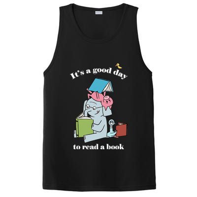 It's Good Day To Read A Book Read Across America Reading Day Book Lover PosiCharge Competitor Tank