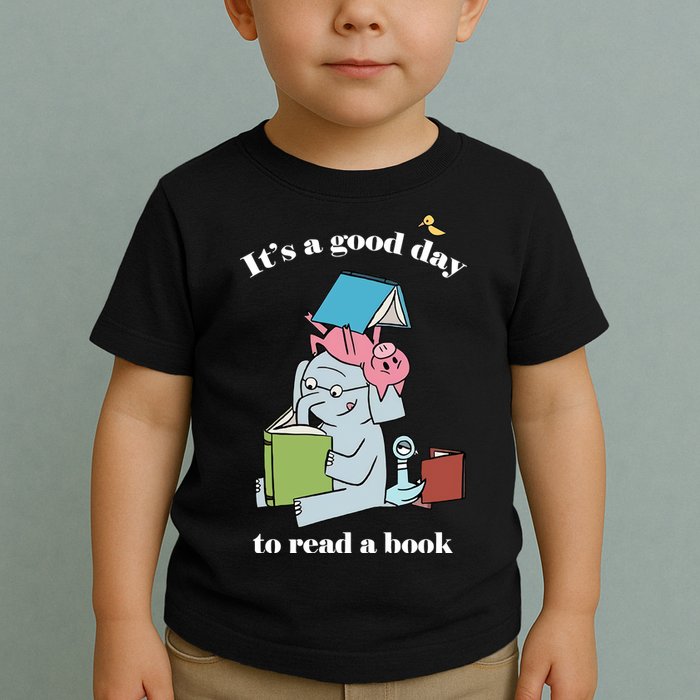 It's Good Day To Read A Book Read Across America Reading Day Book Lover Toddler T-Shirt