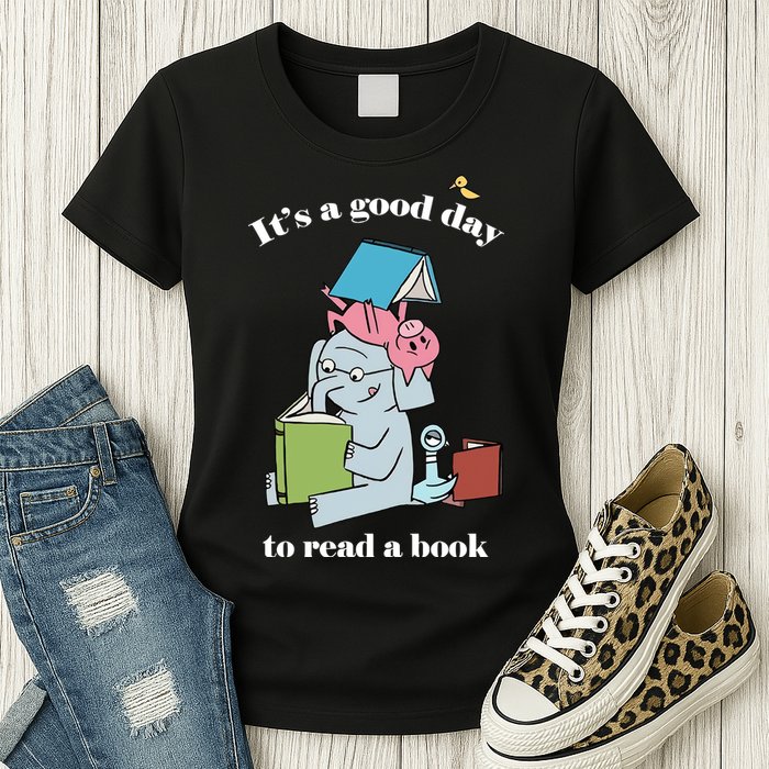 It's Good Day To Read A Book Read Across America Reading Day Book Lover Womens T-Shirt