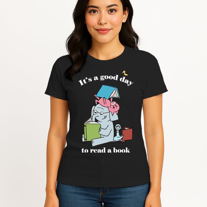 It's Good Day To Read A Book Read Across America Reading Day Book Lover Womens T-Shirt