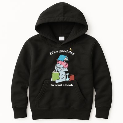 It's Good Day To Read A Book Read Across America Reading Day Book Lover Kids Hoodie