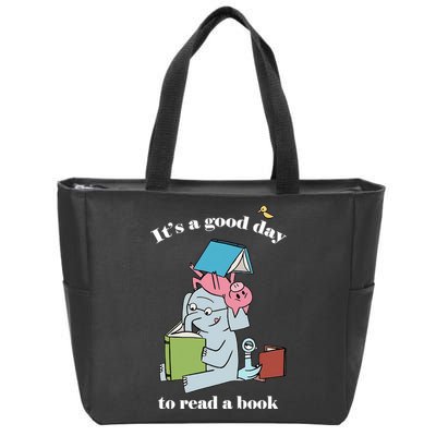 It's Good Day To Read A Book Read Across America Reading Day Book Lover Zip Tote Bag