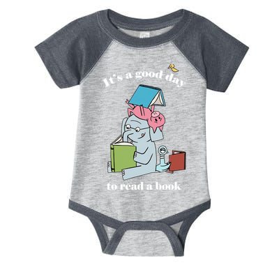 It's Good Day To Read A Book Read Across America Reading Day Book Lover Infant Baby Jersey Bodysuit