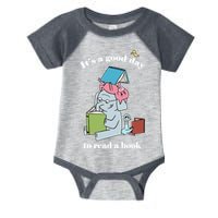 It's Good Day To Read A Book Read Across America Reading Day Book Lover Infant Baby Jersey Bodysuit