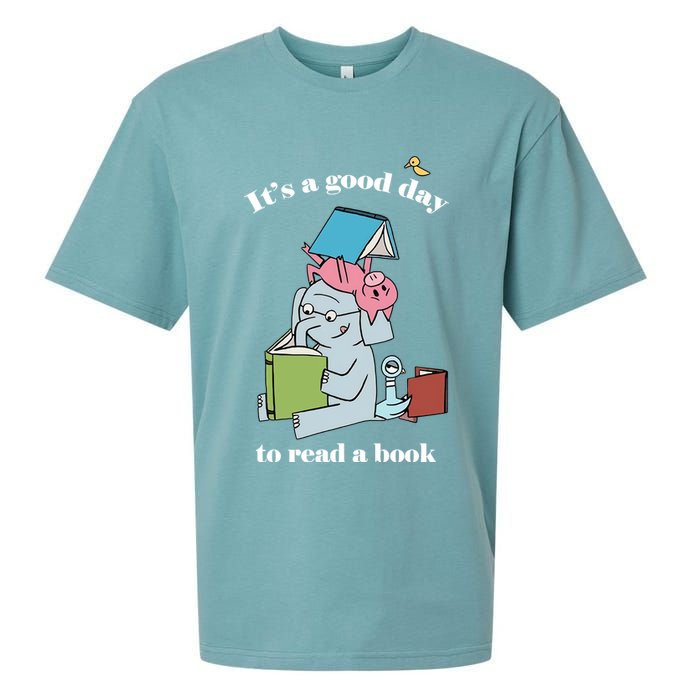 It's Good Day To Read A Book Read Across America Reading Day Book Lover Sueded Cloud Jersey T-Shirt