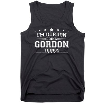 Im Gordon Doing Gordon Things Tank Top