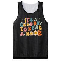 It's Good Day To Read Book Funny Library Reading Lovers Mesh Reversible Basketball Jersey Tank