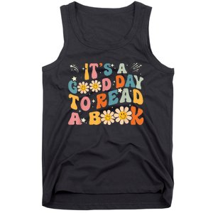 It's Good Day To Read Book Funny Library Reading Lovers Tank Top