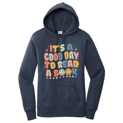 It's Good Day To Read Book Funny Library Reading Lovers Women's Pullover Hoodie