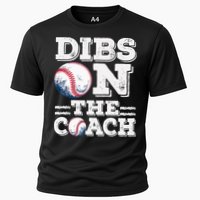 I've Got Dibs On The Coach Funny Baseball Coach Performance Shirt