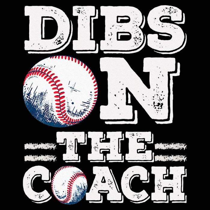 I've Got Dibs On The Coach Funny Baseball Coach 16 in Basic Backpack