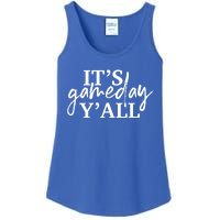 It's Game Day Y'all Gift Football And Basketball Great Gift Ladies Essential Tank