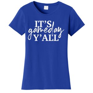 It's Game Day Y'all Gift Football And Basketball Great Gift Women's T-Shirt