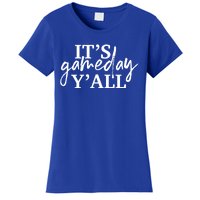 It's Game Day Y'all Gift Football And Basketball Great Gift Women's T-Shirt