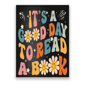 It's Good Day To Read Book Funny Library Reading Lovers Poster