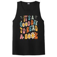 It's Good Day To Read Book Funny Library Reading Lovers PosiCharge Competitor Tank