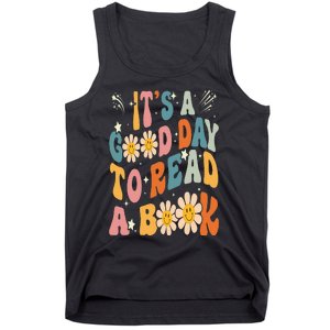 It's Good Day To Read Book Funny Library Reading Lovers Tank Top