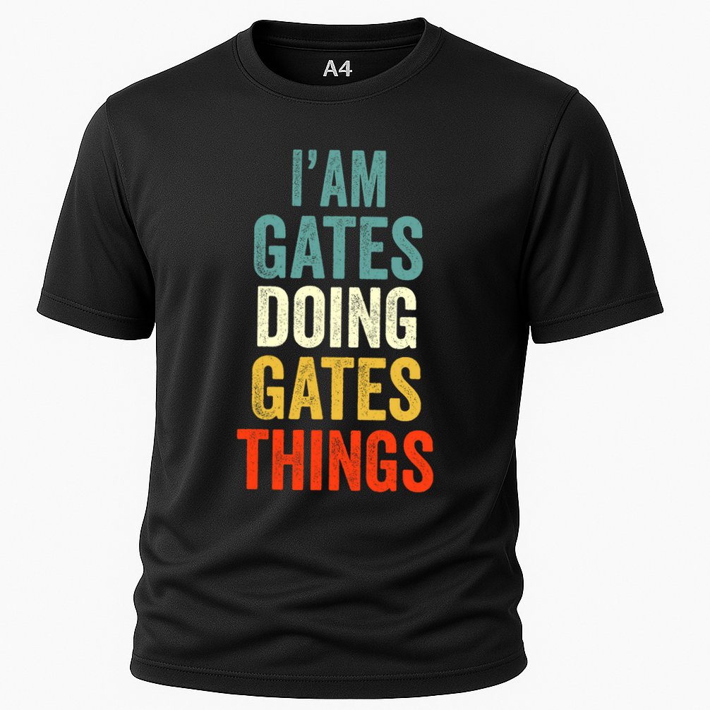 IM Gates Doing Gates Things Gates Personalized Cooling Performance Crew T-Shirt