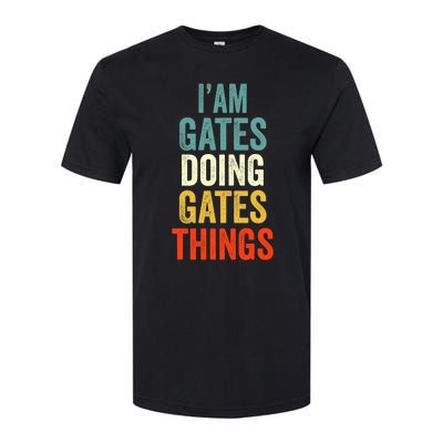 IM Gates Doing Gates Things Gates Personalized Softstyle® CVC T-Shirt