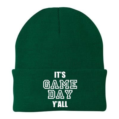 It's Game Day Y'all Funny Football Fan Tee Knit Cap Winter Beanie