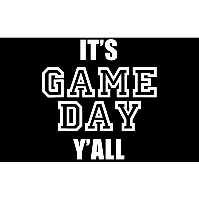 It's Game Day Y'all Funny Football Fan Tee Bumper Sticker