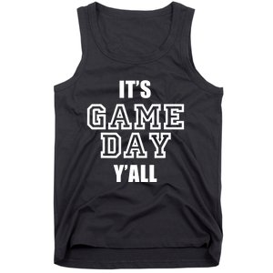 It's Game Day Y'all Funny Football Fan Tee Tank Top