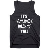 It's Game Day Y'all Funny Football Fan Tee Tank Top