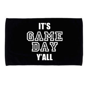 It's Game Day Y'all Funny Football Fan Tee Microfiber Hand Towel