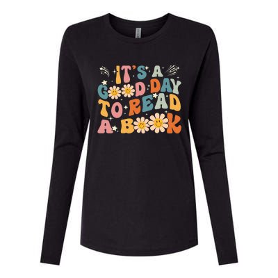 Its Good Day To Read Book Funny Library Reading Lovers Womens Cotton Relaxed Long Sleeve T-Shirt